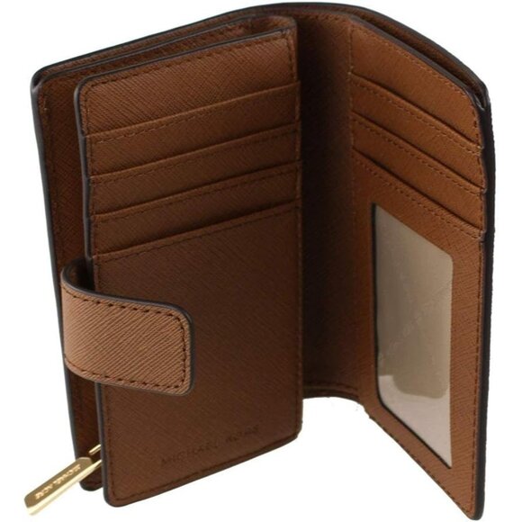 New Michael Kors Women's Pale Blue Bifold Wallet - Stylish & Compact Design - Picture 4 of 7